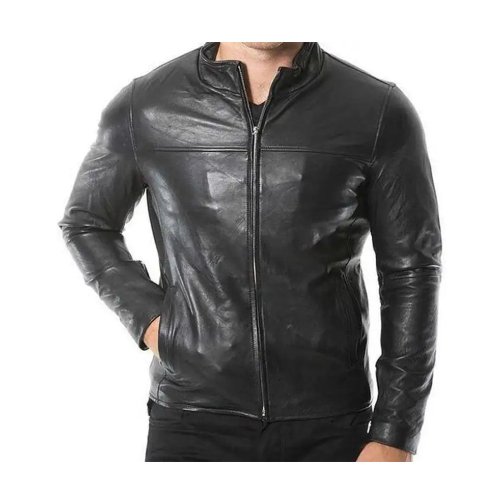 Black Genuine Leather Jacket