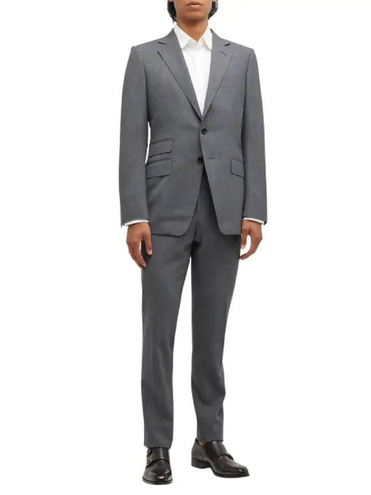 Men’s Premium Grey Two Piece Suit