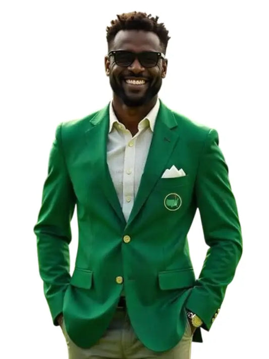 Emerald Green Golf Tailored Blazer for Men
