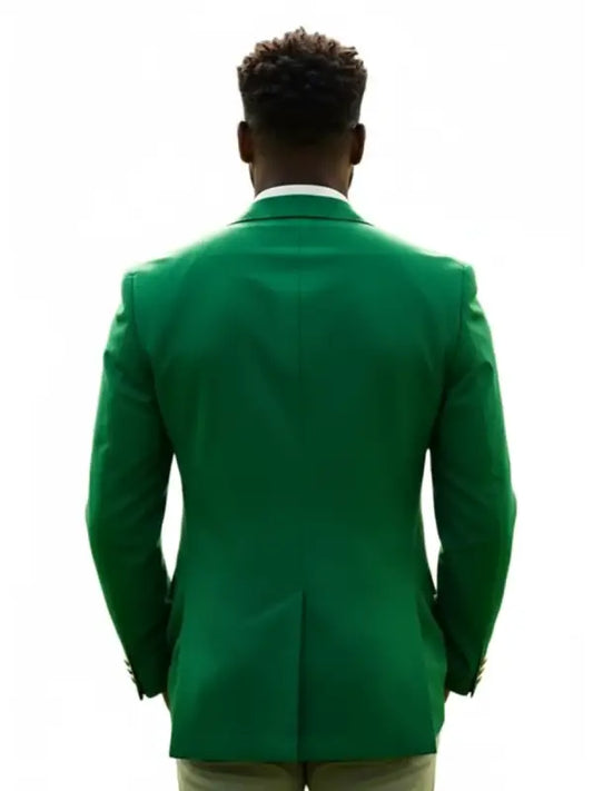 Emerald Green Golf Tailored Blazer for Men