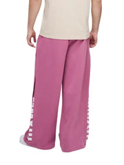 Wide Leg Pink Sweatpants