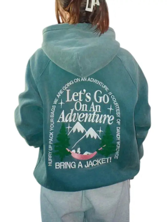 Let’s Go On An Adventure Graphic Hoodie for Men & Women