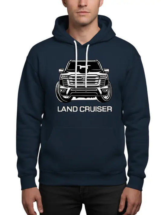 Land Cruiser Chinook Graphic Hoodie | Off-Road 4x4 Adventure Sweatshirt