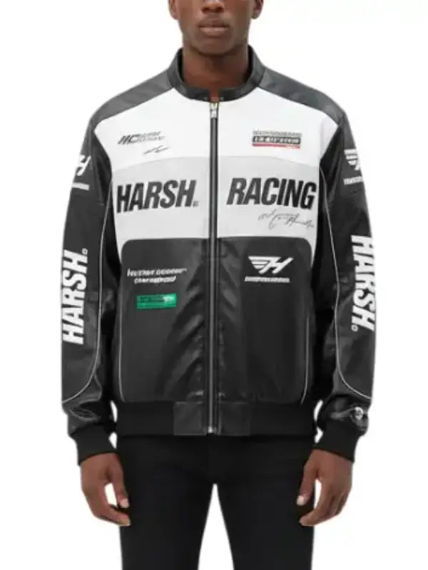 Harsh and Cruel Racing Moto Leather Jacket