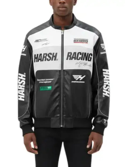 Harsh and Cruel Racing Moto Leather Jacket