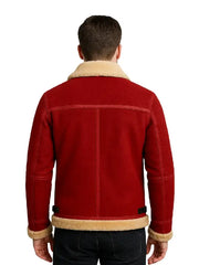Ryan Reynolds Spirited Red Leather Jacket