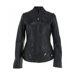 Black Petite Leather Jacket