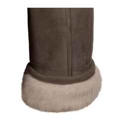 Brown Shearling Sheepskin Leather Jacket