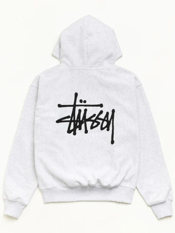 Stussy Basic White Pullover Hoodie