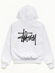Stussy Basic White Pullover Hoodie