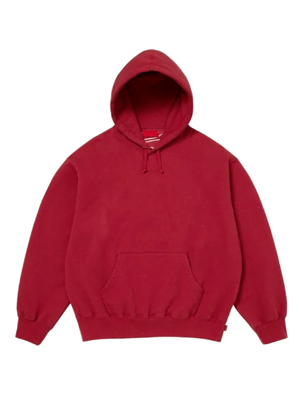 Supreme Applique Red Pullover Hoodie