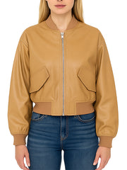 Tan-Leather-Bomber-Jacket-for-Women
