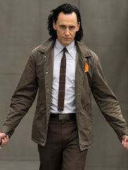 Tom Hiddleston Loki Variant Cotton Jacket