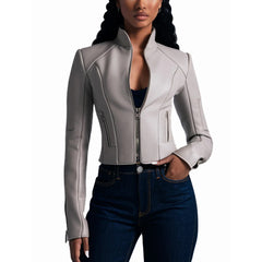 Women’s Slim Fit Delights Leather Jacket