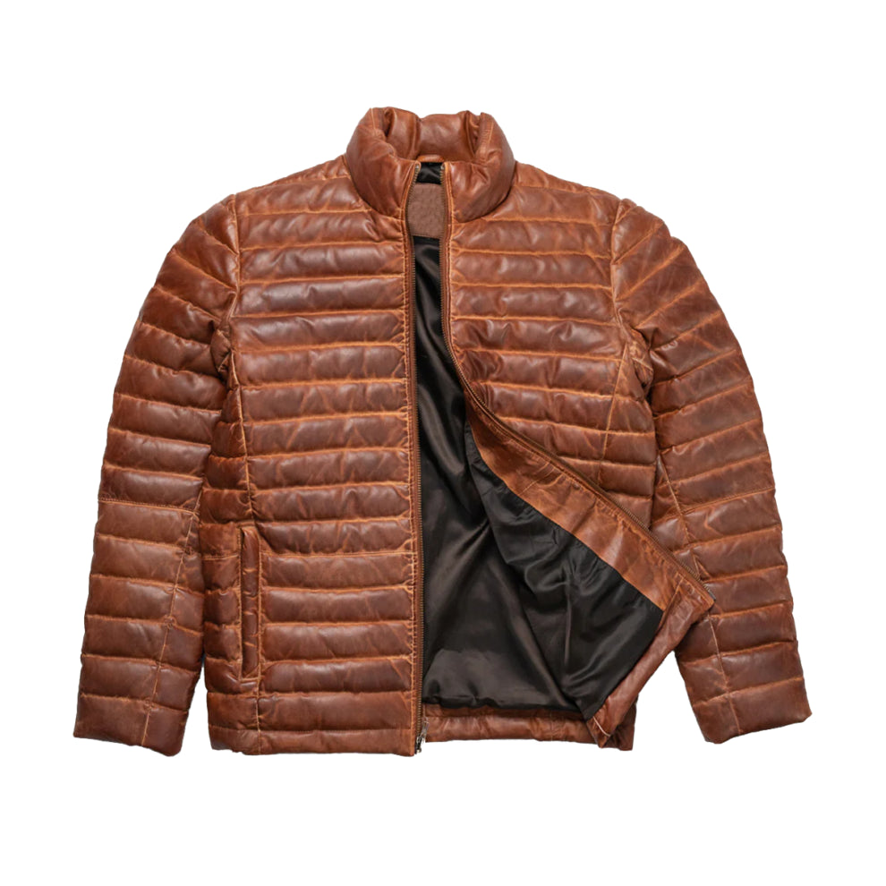 Down Genuine Leather Jacket