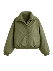 Women’s Oversized Bomber Jacket