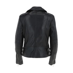 Biker Black Leather Jacket