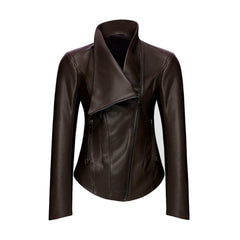 Bitter Brown Genuine Leather Jacket