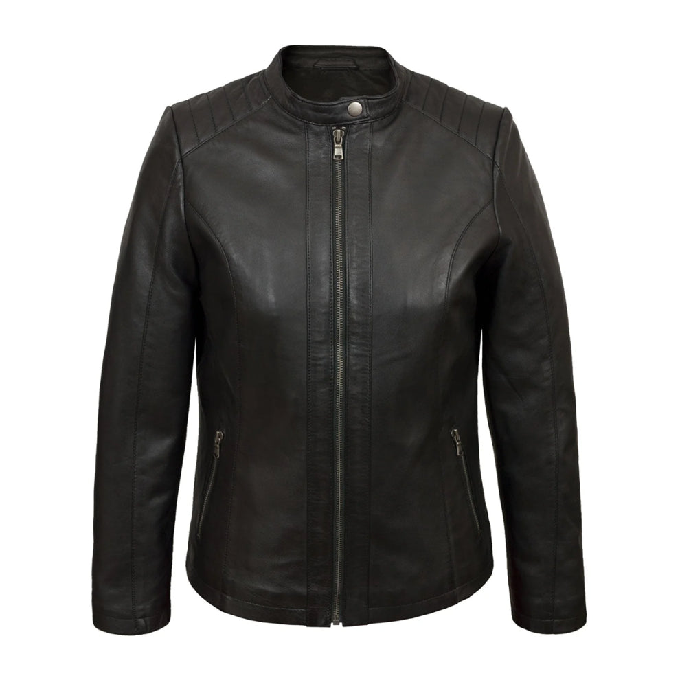 Biker Black Genuine Leather Jacket