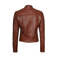 Vintage Brown Leather Jacket