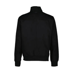 Black Wool Bomber Jacket