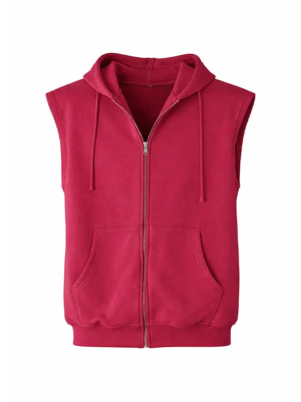 greg ross sleeveless hoodie
