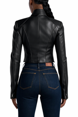 Women’s Slim Fit Delights Leather Jacket